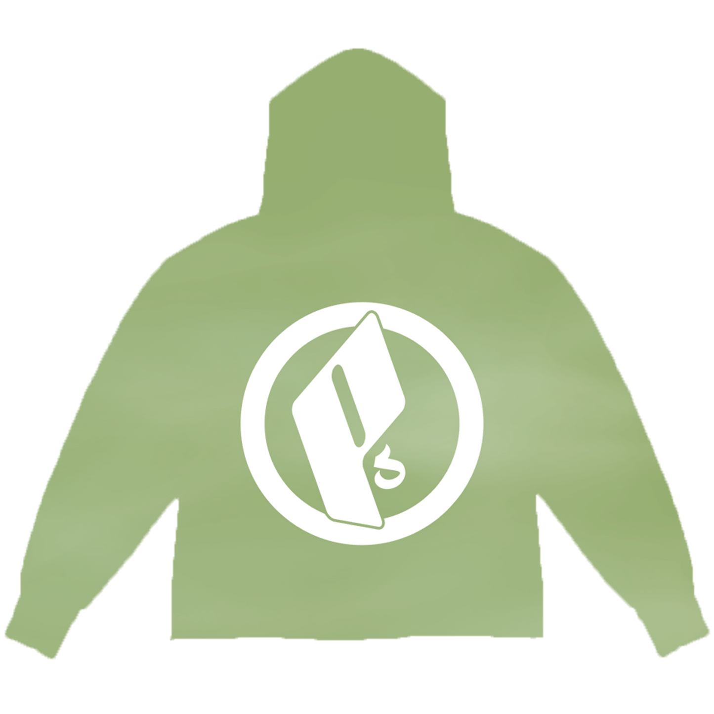 PERSONA Green Acid Wash Hoodie